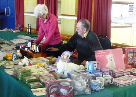 Club Stall run by Wendy & David Hewson