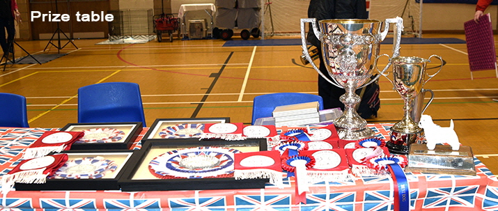 Prize table